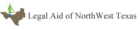 Legal Aid of NorthWest Texas logo.